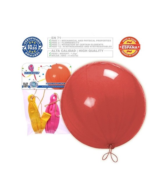 Globos Punch Ball 2uds.