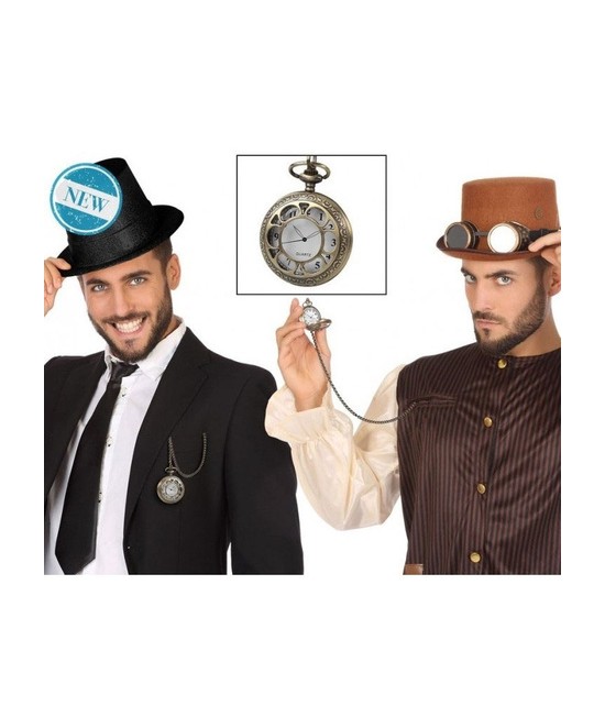 Reloj bolsillo steampunk