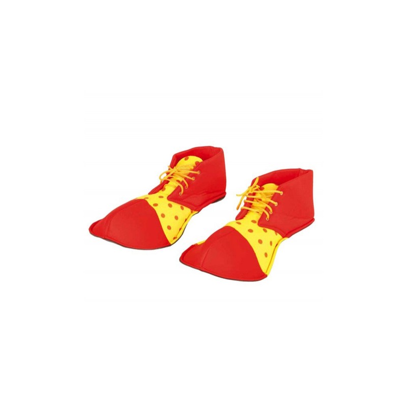 Zapatos Payaso rojo-amarillo infantil