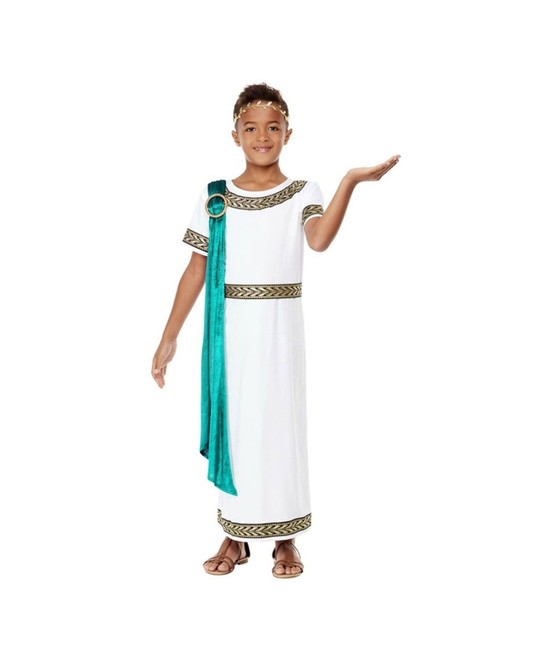 Disfraz toga Emperador Romano Infantil