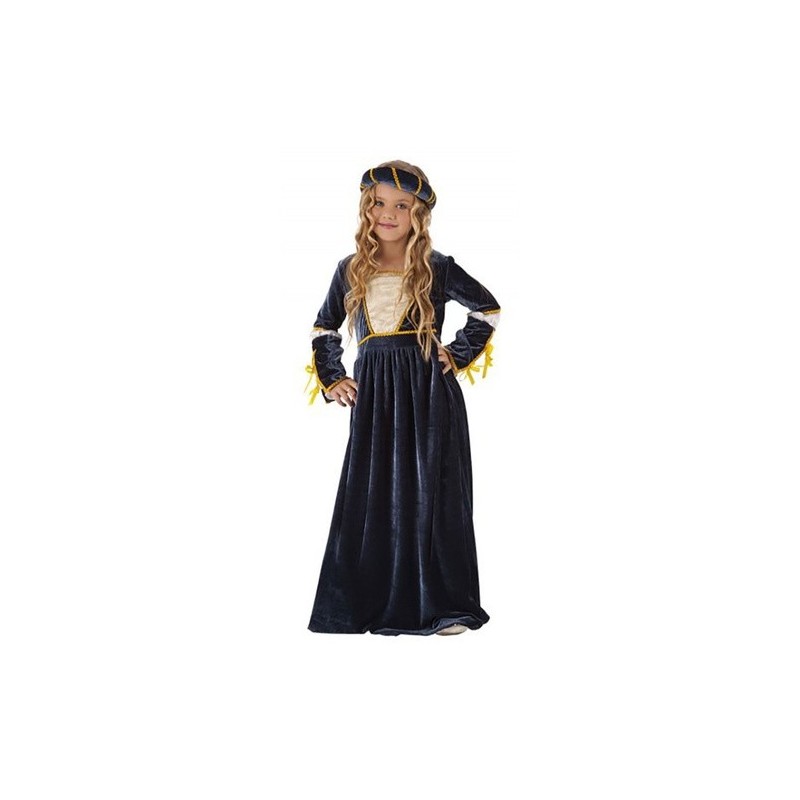 Disfraz medieval julieta para niña