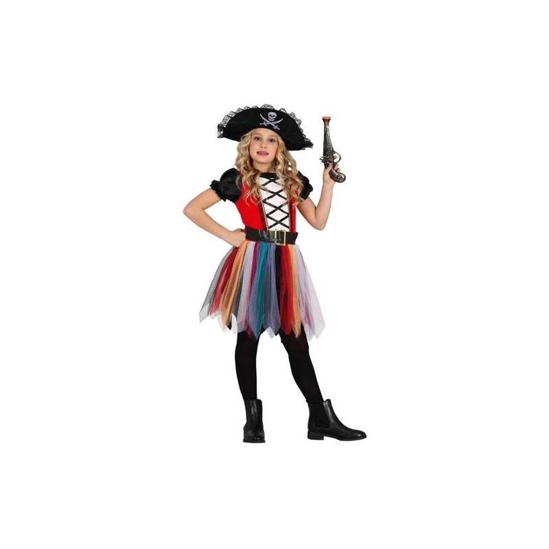 Disfraz Chica Pirata infantil
