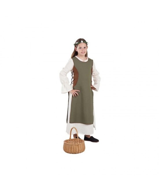 Disfraz Campesina medieval para niña