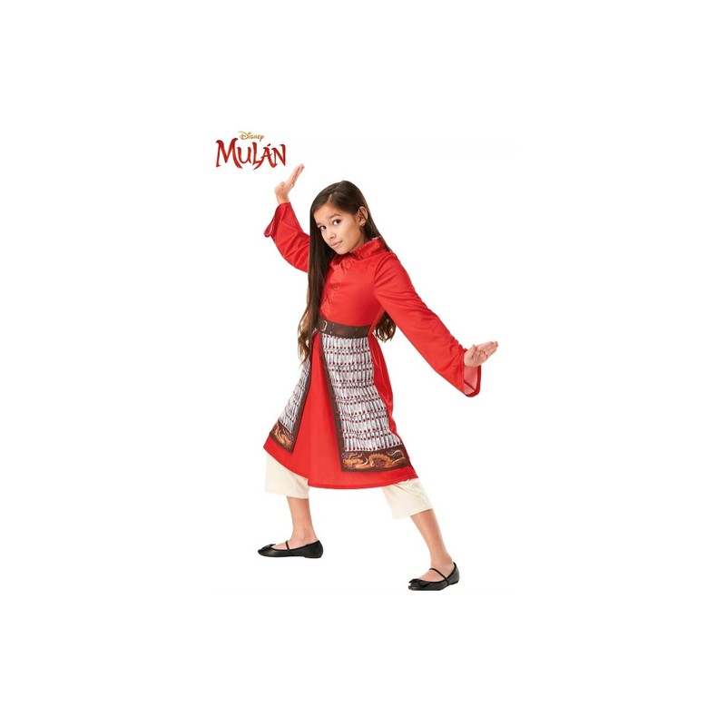 Disfraz Mulan Live Action Infantil