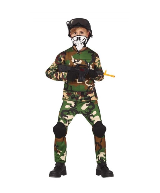 Disfraz de militar infantil y juvenil