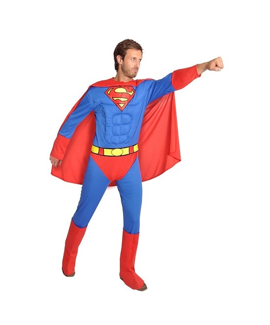 Disfraz Superman Musculoso Adulto