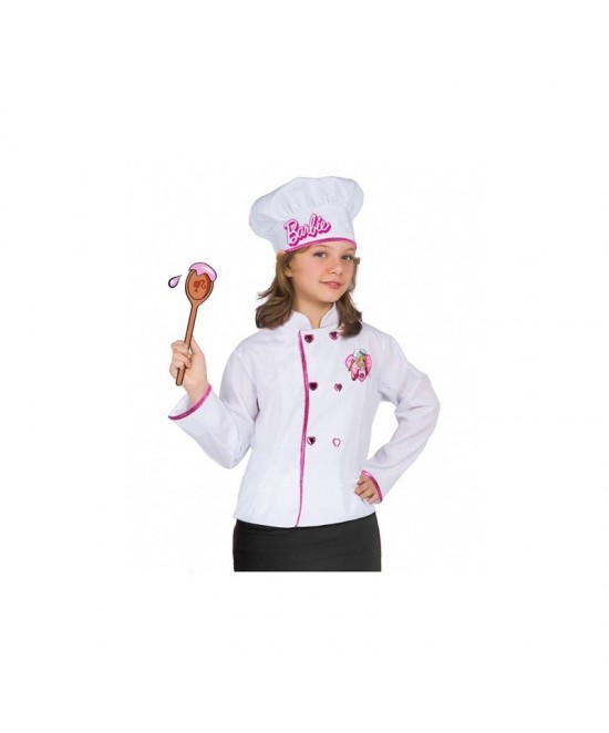 Disfraz Barbie Kit Chef Infantil