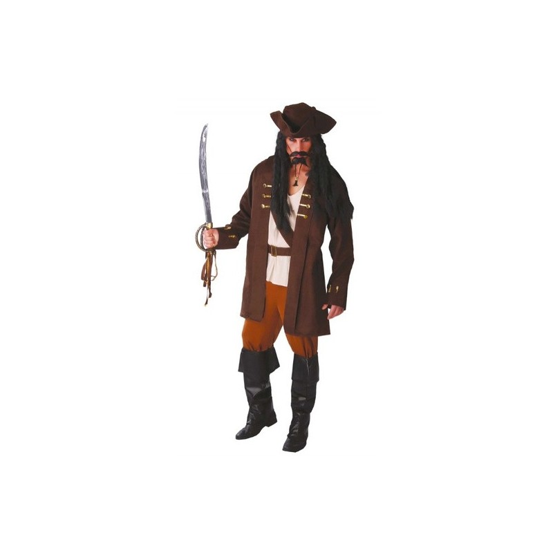 Disfraz Capitán pirata adulto