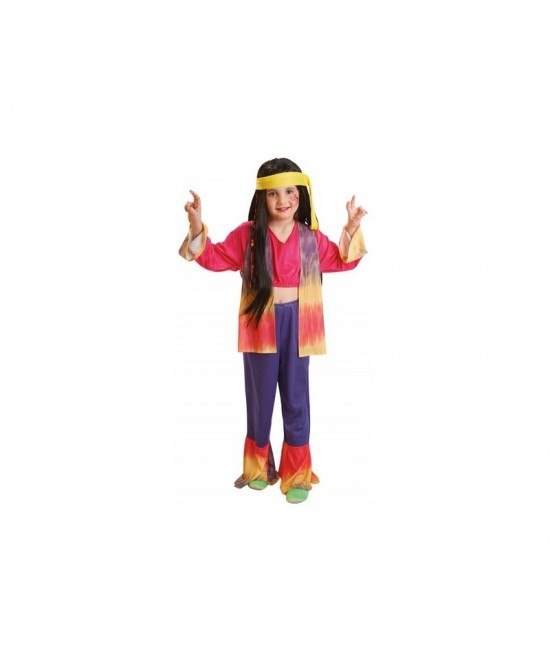 Disfraz Hippie niña
