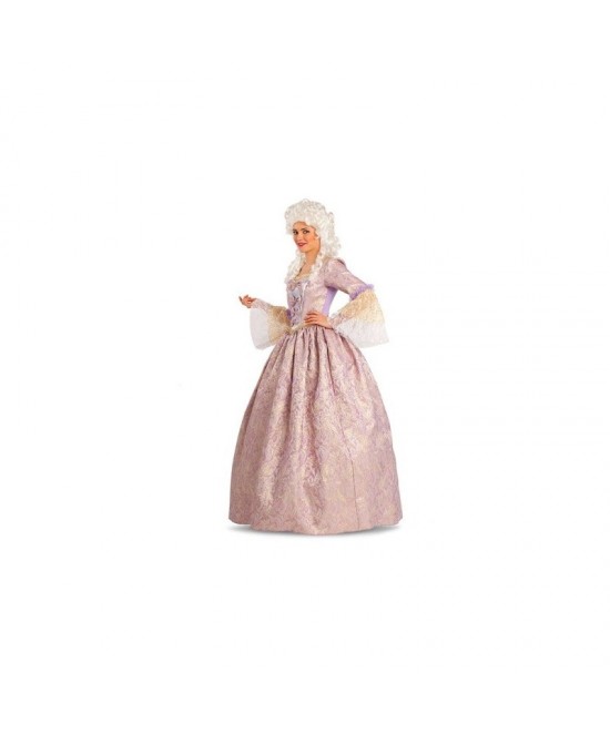 Disfraz Dama versalles rosa adulta