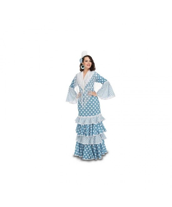 Disfraz Flamenca Mod. Guadalquivir T.ML