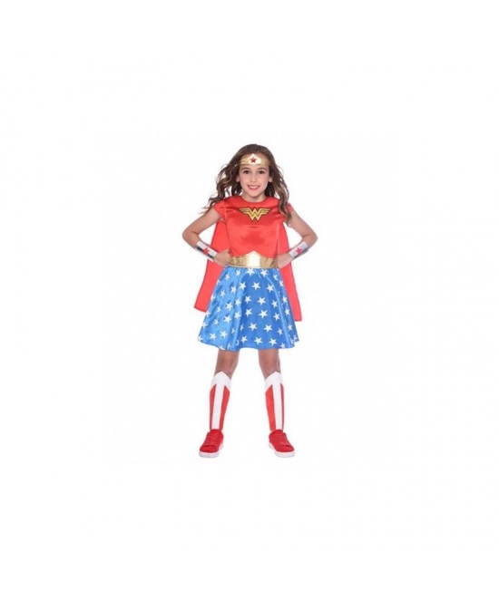 Disfraz Wonder Woman W.B. para niña