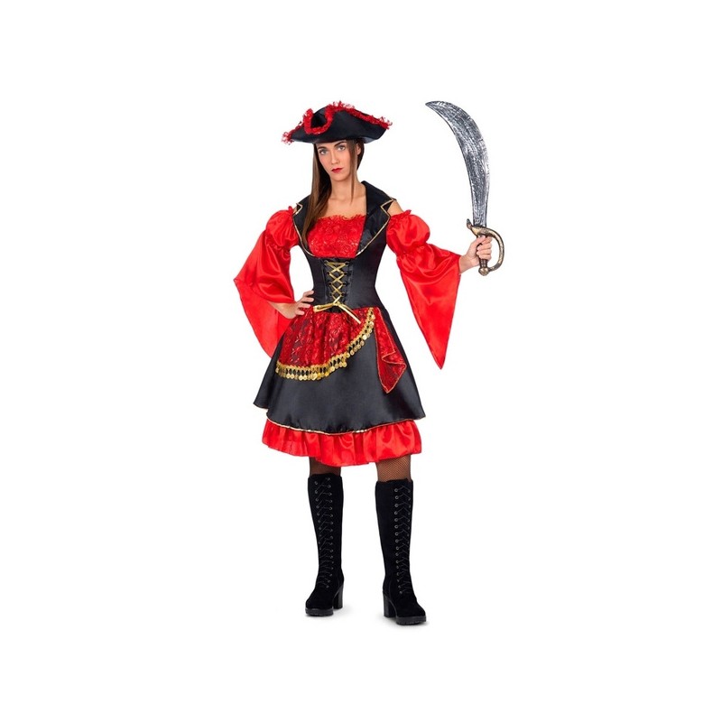 Disfraz Pirata descarada para mujer