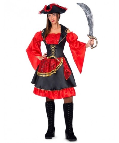 Disfraz Pirata descarada para mujer