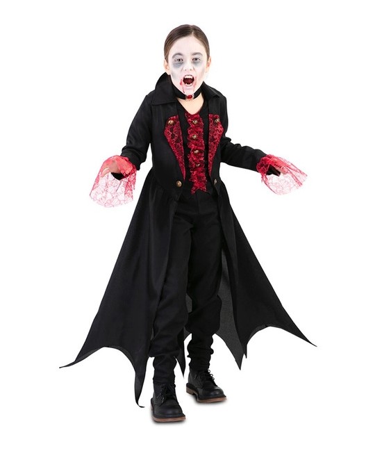 Disfraz vampira época para niña