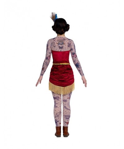 Disfraz mujer tattoo adulta T.M