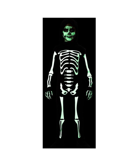 Disfraz Esqueleto GID infantil