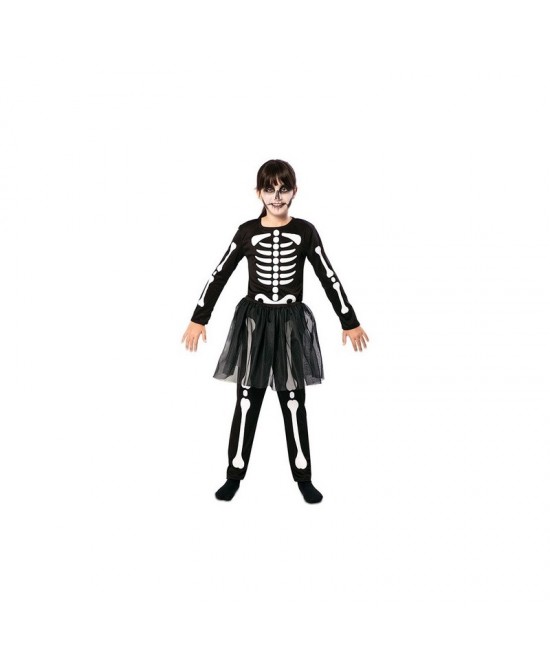 Disfraz Esqueleto GID para niña