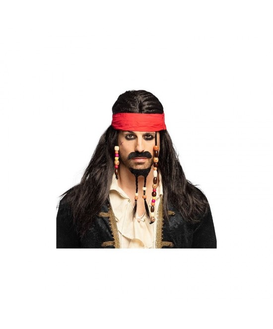 Peluca Pirata bandana deluxe