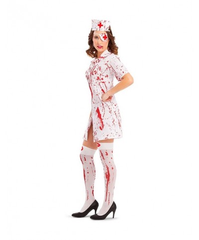 Disfraz enfermera sangrienta para mujer