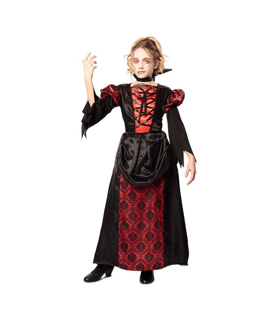 Disfraz Vampiresa gótica para niña