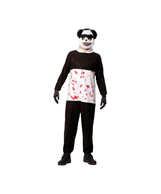 Disfraz Panda zombie para adulto T.ML