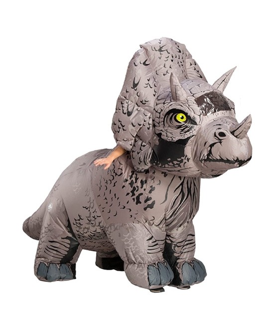 Disfraz Triceratops hinchable adulto