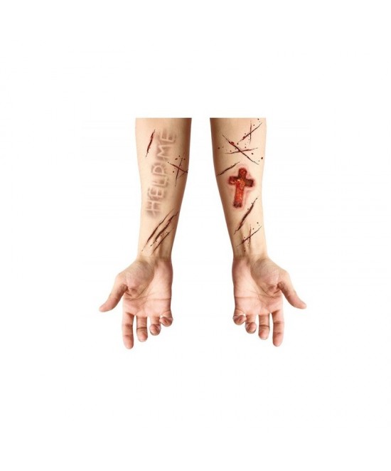 Tatuajes Adhesivos Heridas Poseida
