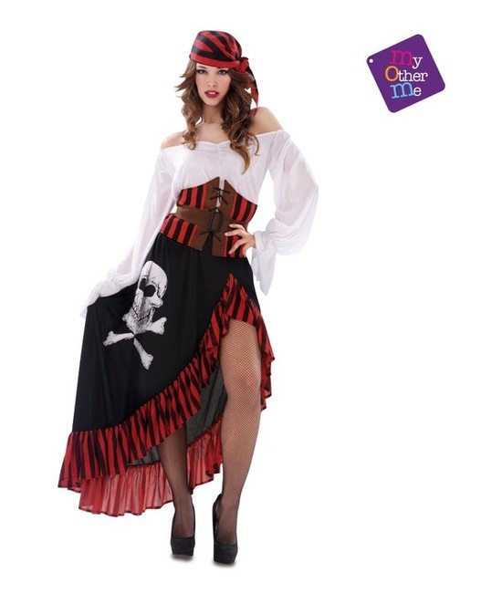 Disfraz Pirata bandana para mujer