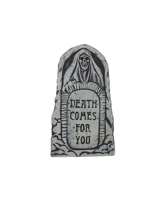Lápida "Dead Comes For You" 43X22 cm