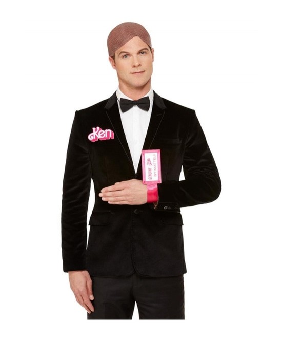 Ken Kit( Barbie)peluca+etiqueta+insignia