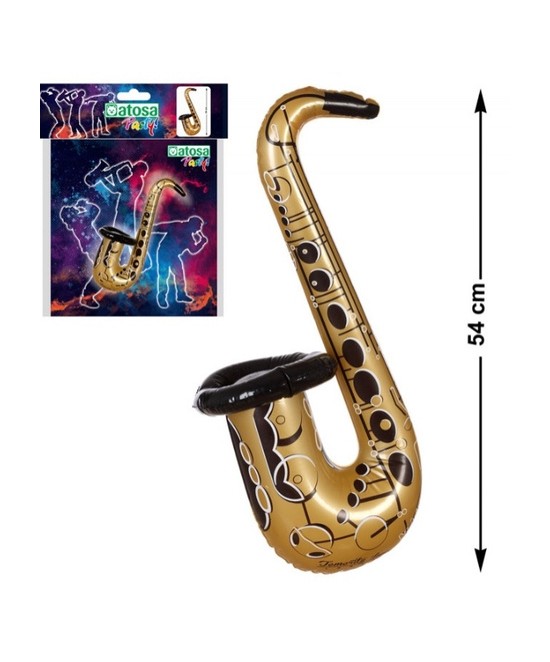 Saxofón hinchable
