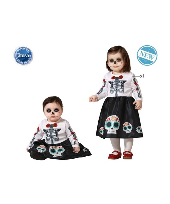 Disfraz Esqueletita para bebés