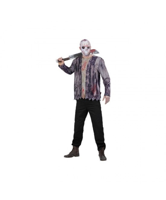 Disfraz Jason Viernes 13 con máscara AD.
