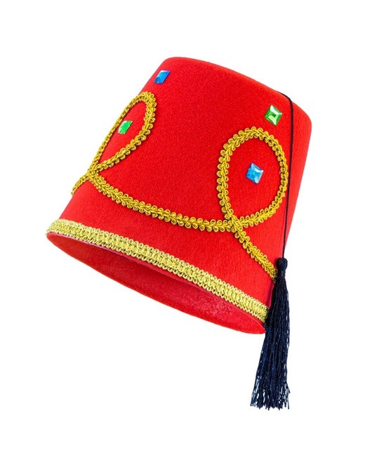 Sombrero Fez turco  lujo fieltro