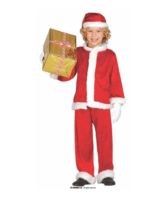 Disfraz Papa Noel extra infantil