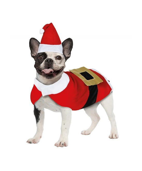 Disfraz Papa Noel para mascotas