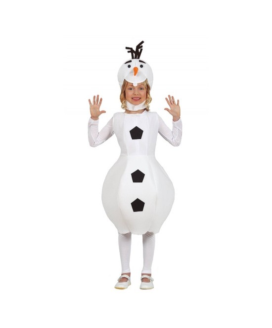 Disfraz Muñeco de nieve infantil