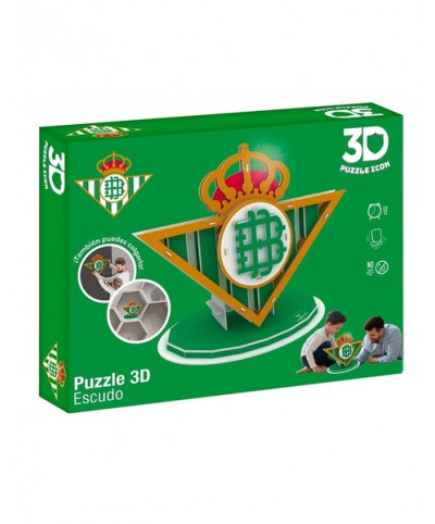 Puzzle escudo 3D Real Betis Balompié