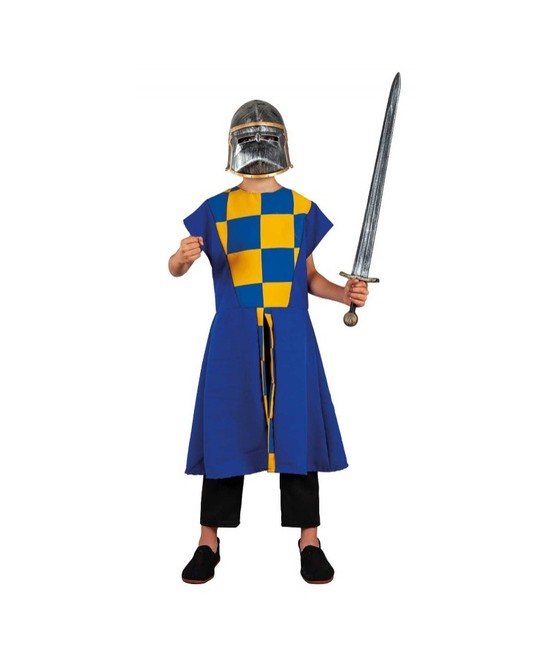 Disfraz sobrevesta medieval infantil