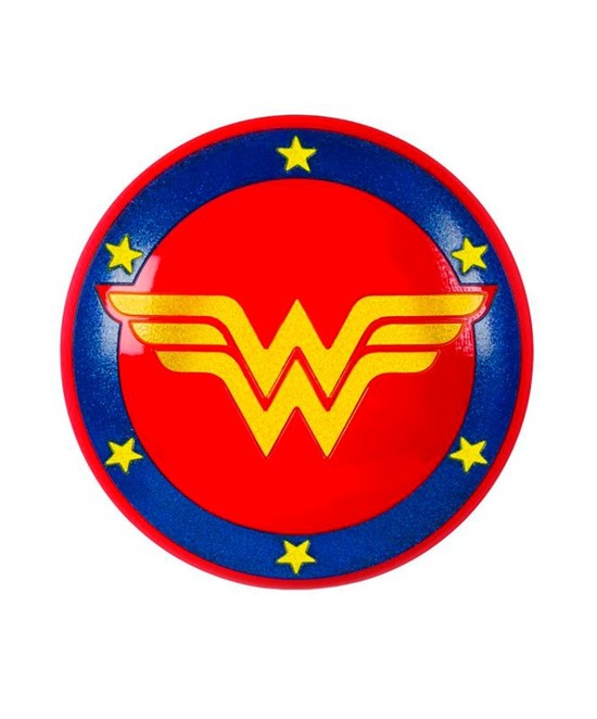 Escudo Wonder woman glitter infantil