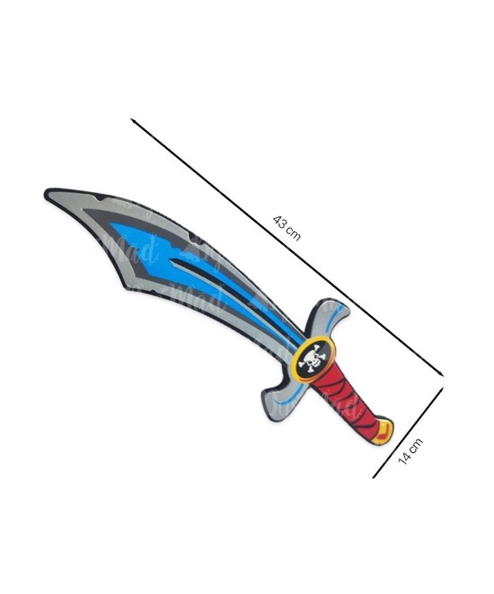 Espada Pirata azul EVA