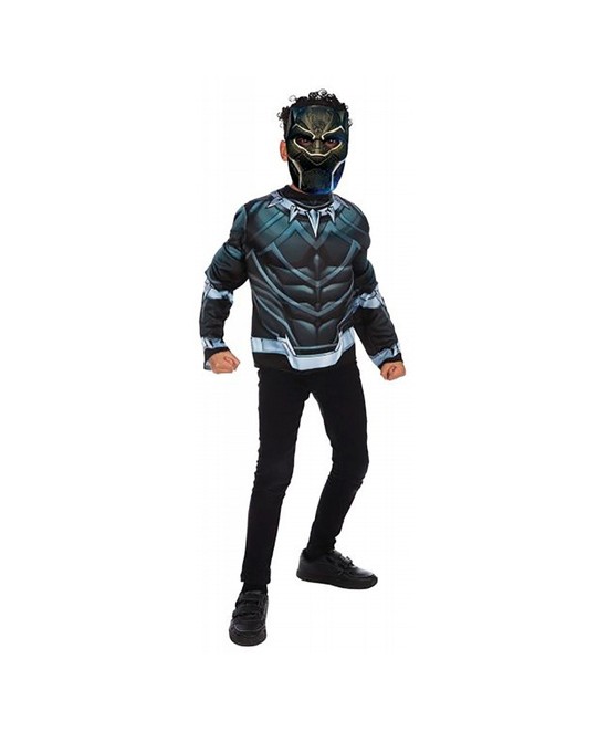 Disfraz top y máscara Black Panther