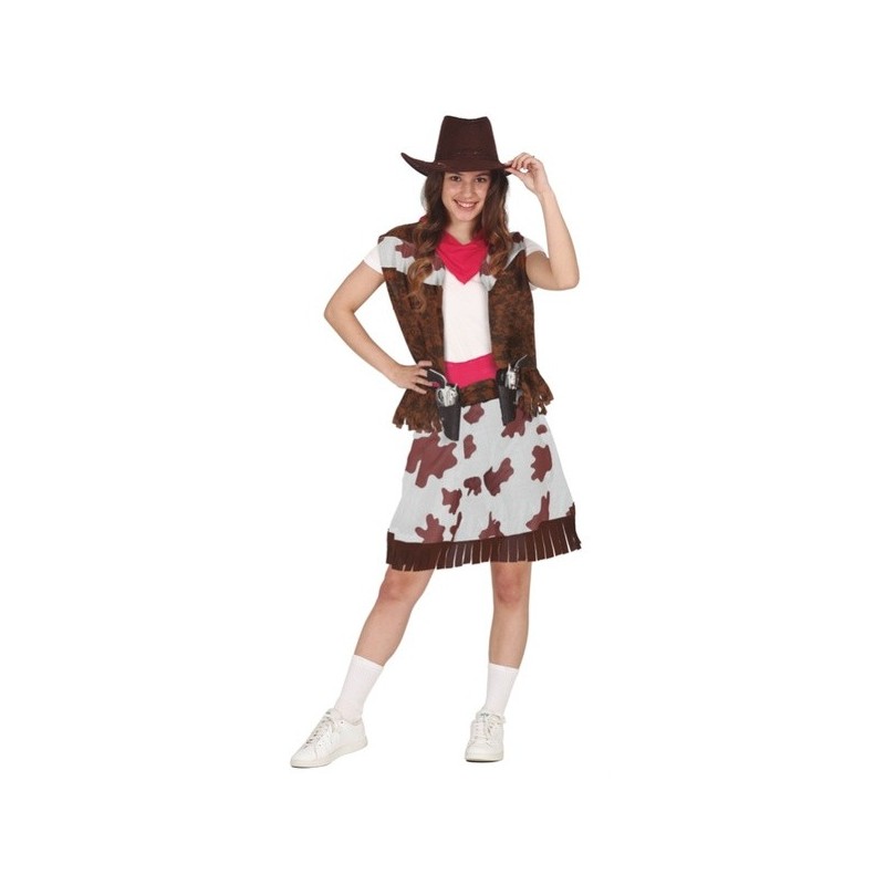 Disfraz Cowboy para chica T.14/16años