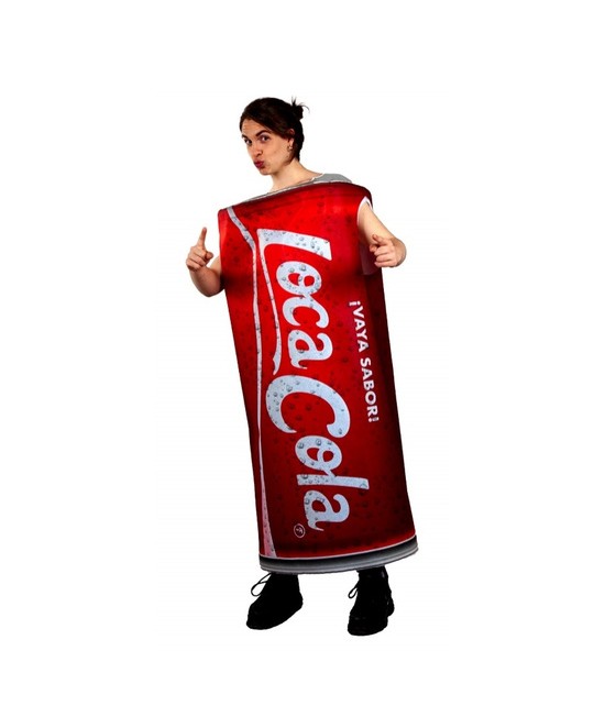 Disfraz Loca Cola para adulto