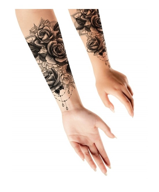 Tatuajes Rosas, 14X30cms