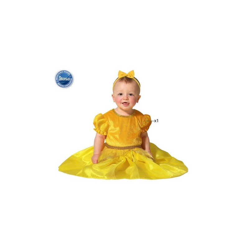 Disfraz Princesa dorada para bebés