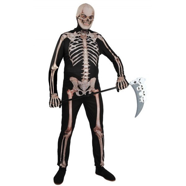 Disfraz Esqueleto Lycra lux adulto