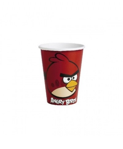 Vasos 25cl Angry Birds 10x8   8 Unid.