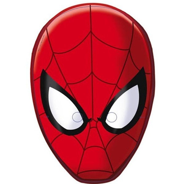 Caretas Spiderman Ultimate 6 Unid.